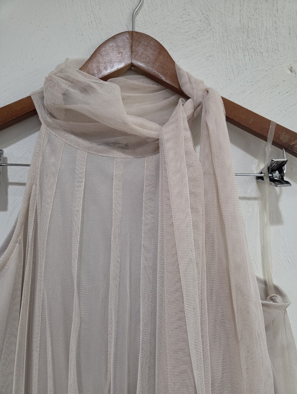 ModCloth Ryu All Neutral Shift Dress Size Medium - Picture 3 of 8